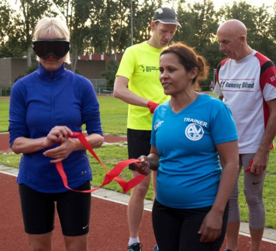 Foto tijdens buddytraining in Delft