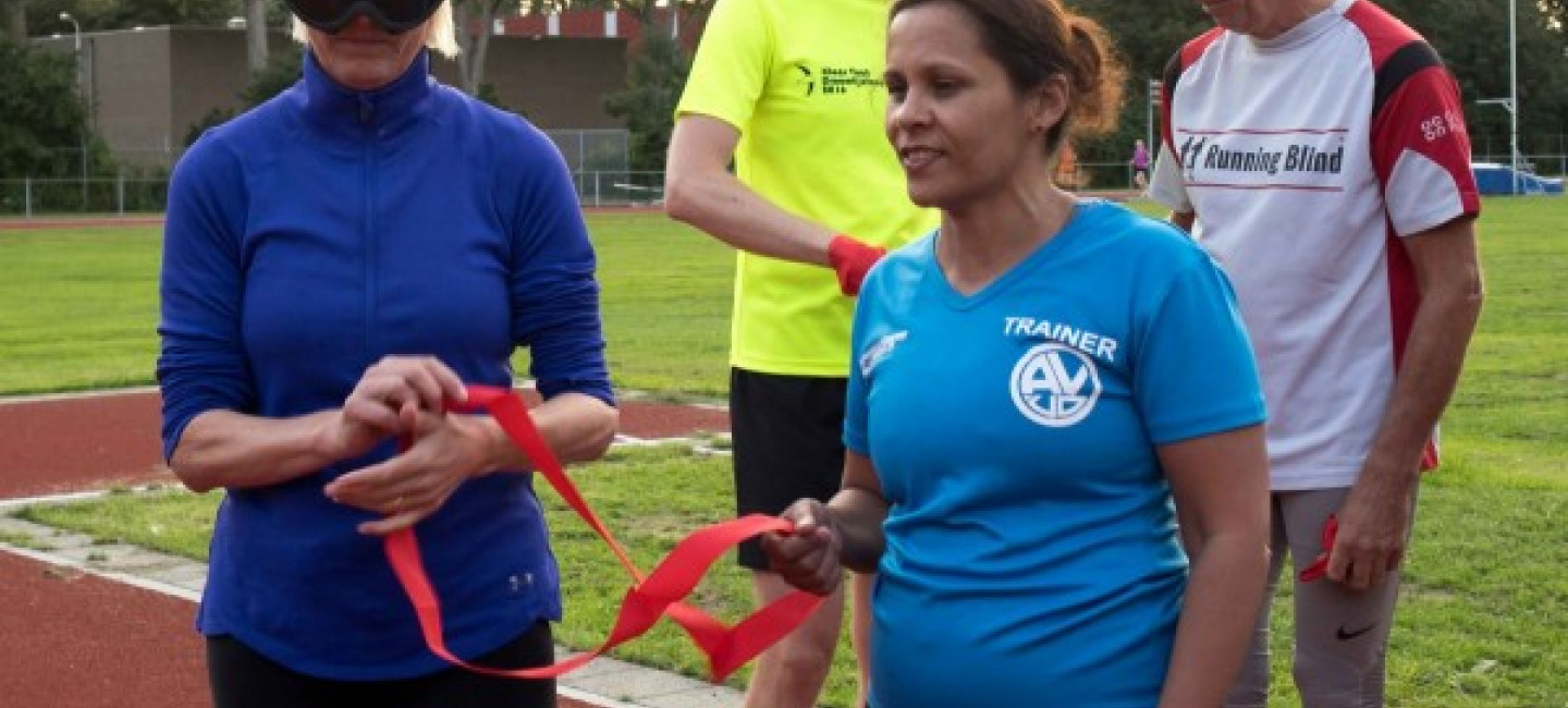 Foto tijdens buddytraining in Delft